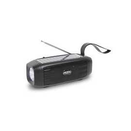 Bocina Bluetooth MISIK MS206 Negro/TWS/Carga Solar/Linterna