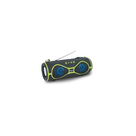 Bocina Bluetooth MISIK MS210V Verde/TWS LED/USB/SD/FM