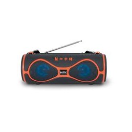 Bocina Bluetooth MISIK MS210N Naranja/TWS LED/USB/SD/FM