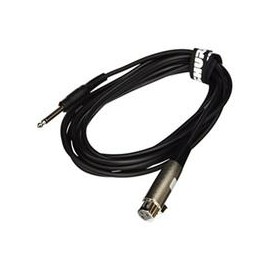 Cable para micrófono SHURE C15A 4.5M/canon-plug