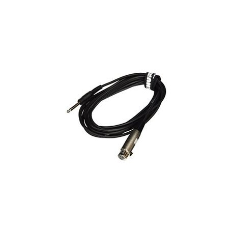 Cable para micrófono SHURE C15A 4.5M/canon-plug