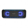 Bocina Portatil MISIK MS251 Negro Bluetooh Radio FM Luz Led