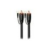 Cable para Subwoofer  Audioquest BLACK3M 3M Negro