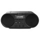 Radio-grabadora Sony ZS-PS50CP USB/MP3/CD/Aux/FM-AM,Radiograbadora AKUSTIC AK-488BT Negro Bluetooth/USB/CD,Grabadora con linter
