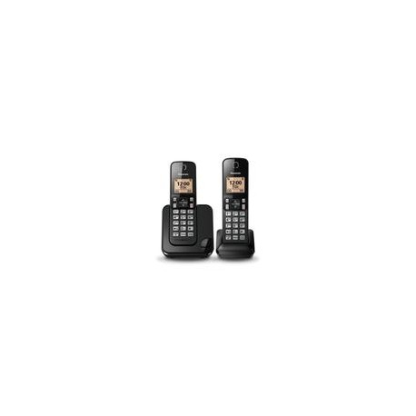 Teléfono Inalámbrico PANASONIC KX-TGC352 Negro/1 extensión