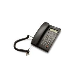 Teléfono Alambrico MISIK MT883N Negro/Identificador de llamadas