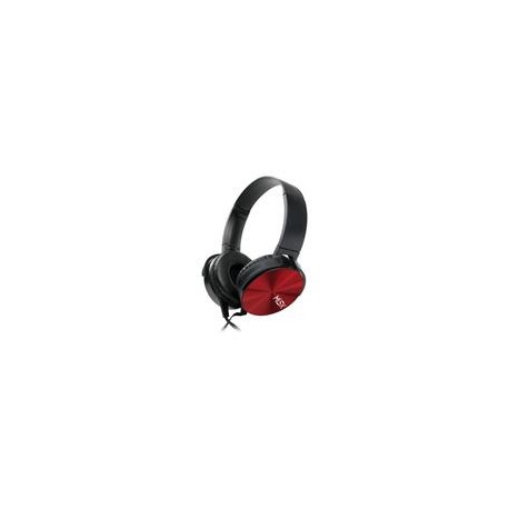 Audífonos MISIK MH650R Rojo / Manos libres / Diadema