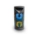 Bafle 2X4" MISIK MS209 Negro/Bluetooth/TWS/USB/SD/FM/AUX/LED