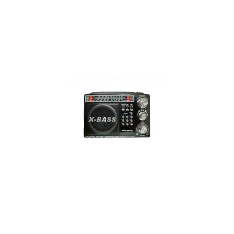 Grabadora con linterna AKUSTIC AK-2034ULN USB/Radio AM-FM/SD