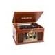Sistema Nostálgico MISIK MN7711 Bluetooth/Tornamesa 3 velocidades/CD/MP3/USB