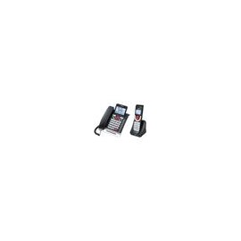 Teléfono Alámbrico MISIK MT8110 Negro/ 1 extensión inalámbrica /Dect 6.0 DUO