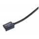 Micrófono de solapa SHURE WL93 Negro/condensador/omnidirecci