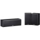 Juego de bocinas y canal central YAMAHA NS-P51 Hi-Fi/3 Vías/80W R.M.S.