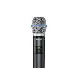 Transmisor de mano SHURE GLXD2-B87 Inalámbrico/cardioide,Transmisor de Mano SHURE GLXD2-B58 hasta 16 Hr de Uso,Sistema Receptor