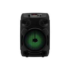 Bafle amplificado ALIEN PRO P-900 Negro/8"/Bluetooth/TWS/15W,Radiograbadora Akustic AK-6003U Negro Cassette/SD/USB,Subwoofer Ac