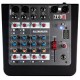 Mezcladora pasiva ALLEN&HEATH ZED-6 Fuente Phantom/6 canales,Mezcladora para Dj ALLEN&HEATH XONE:23C 4 Canales/salida USB de 24