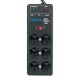 Regulador FURMAN SS6B-PRO Negro/6 Contactos/Filtro