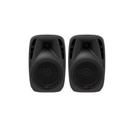 Sistema de audio PA HH VRC-210 10"/500W P.M.P.O./4 Ch/BT/USB/EQ,Bafle amplificado HH VRE-8AG2 300W P.M.P.O./8"/BT/USB/AUX,Bafle