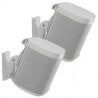 Soportes de pared giratorios SANUS WSWM22-W1 diseñados para Sonos ONE. Play: 1 / Play: 3,Soportes de pared giratorios SANUS WSW