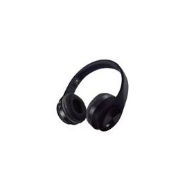 Audífonos de diadema SIROCO SBM18BT-S Negro/Bluetooth/FM/MicroSD