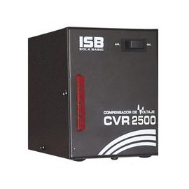 Corrector de Voltaje SOLA BASIC CVR-2500 Negro / Para Refrigerador / Regulador