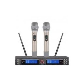 Micrófonos Inalámbricos SOUNDTRACK STW-86HU2 de Mano UHF / Montable Rack