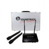 Micrófono Inalámbrico Soundtrack STW-28HU2 2 Mic. de Mano/Maletín