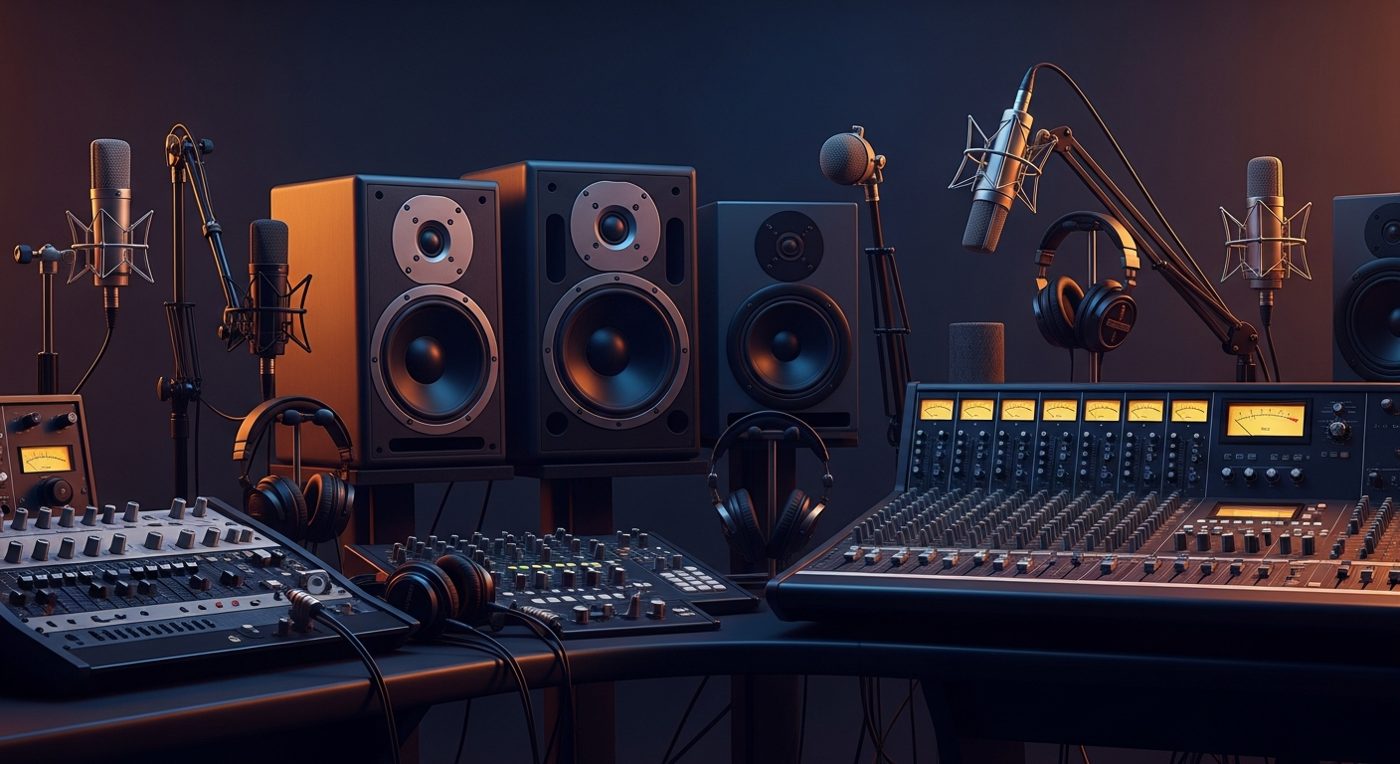 Equipo de audio profesional